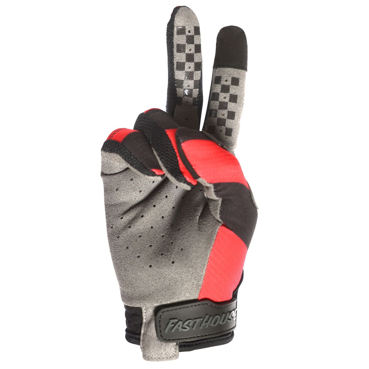 Guantes Fasthouse Speed Style Akin Negro/Rojo