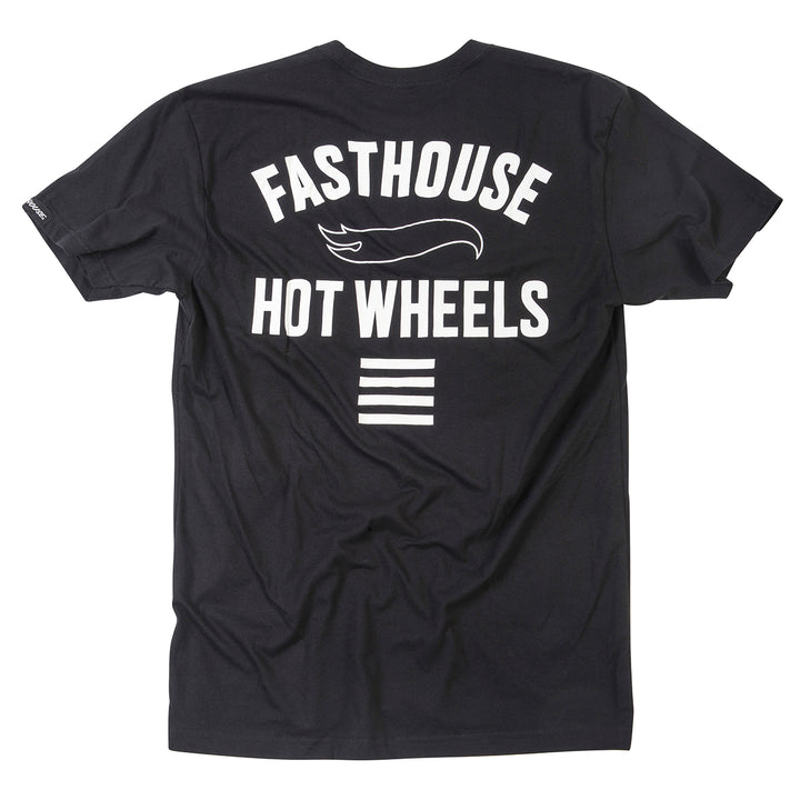 Polera Fasthouse Major Hot Wheels Negro