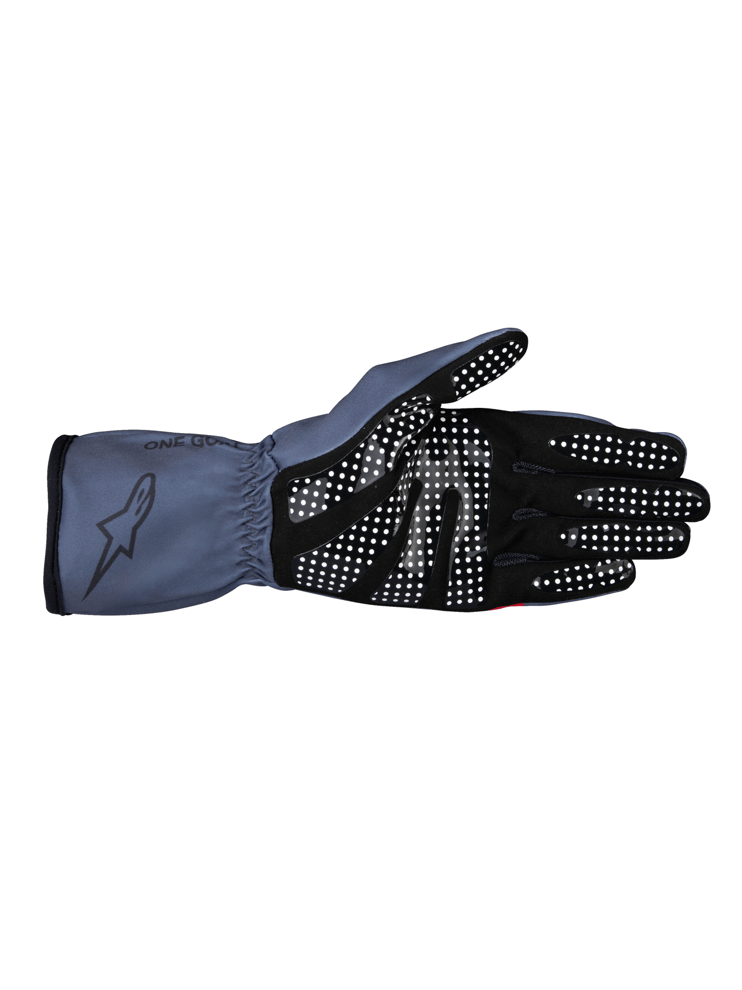 Guantes Karting Alpinestars Tech-1K Race V2 Pure Gris/Rojo
