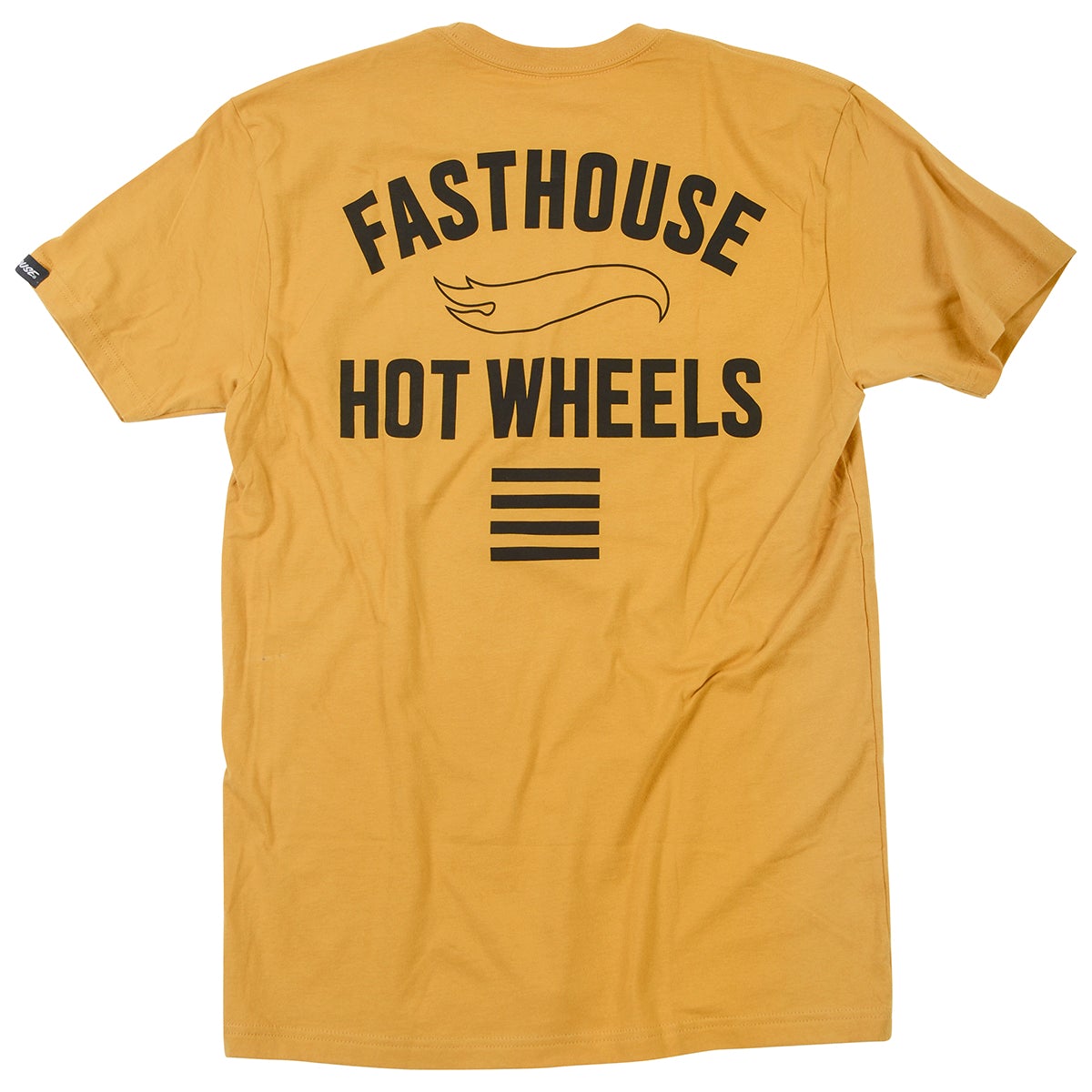 Polera Niño Fasthouse Major Hot Wheels Dorado