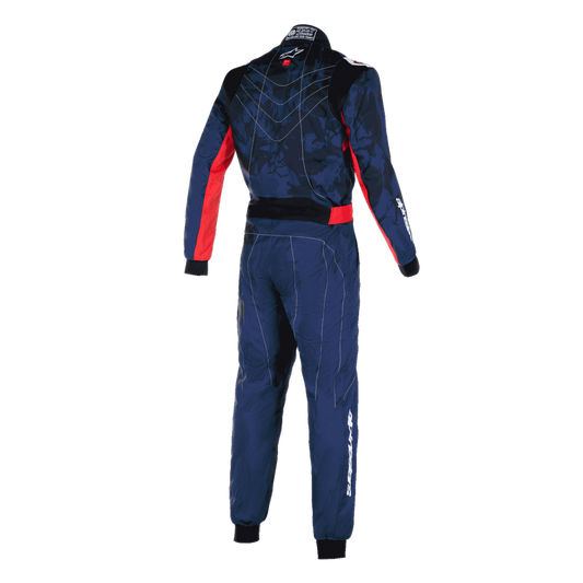 Buzo Karting Alpinestars Kmx-9 V3 Graphic 5 Azul/Rojo
