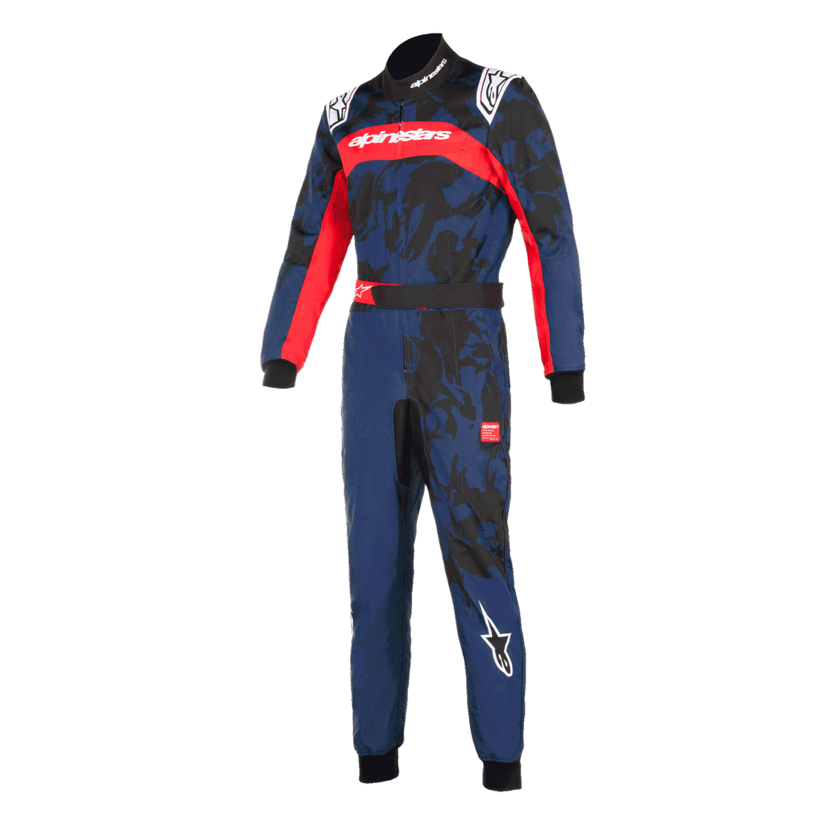 Buzo Karting Alpinestars Kmx-9 V3 Graphic 5 Azul/Rojo