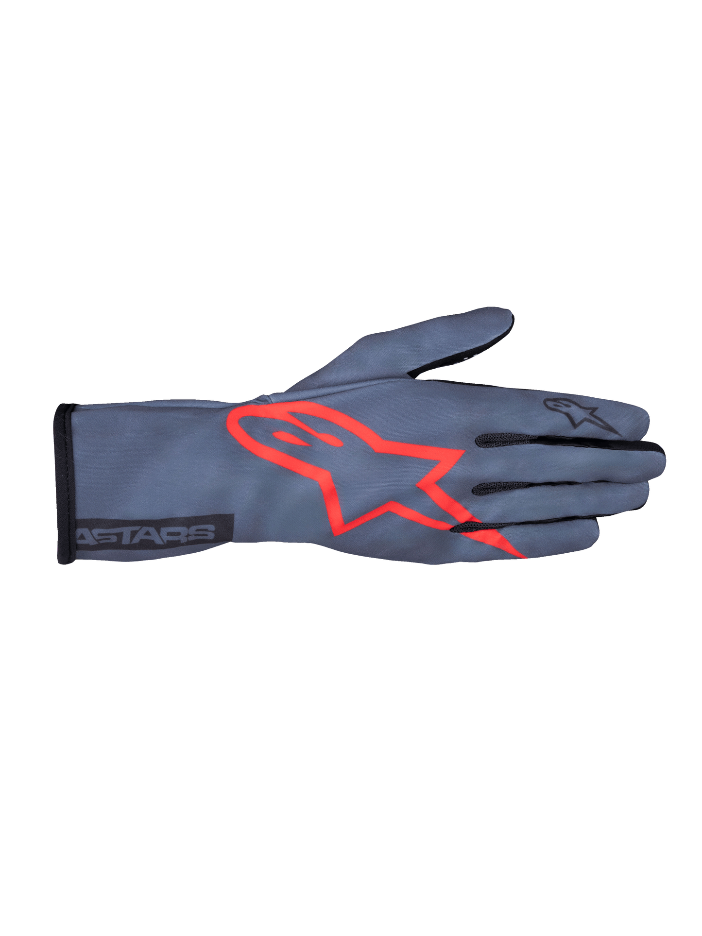 Guantes Karting Alpinestars Tech-1K Race V2 Pure Gris/Rojo