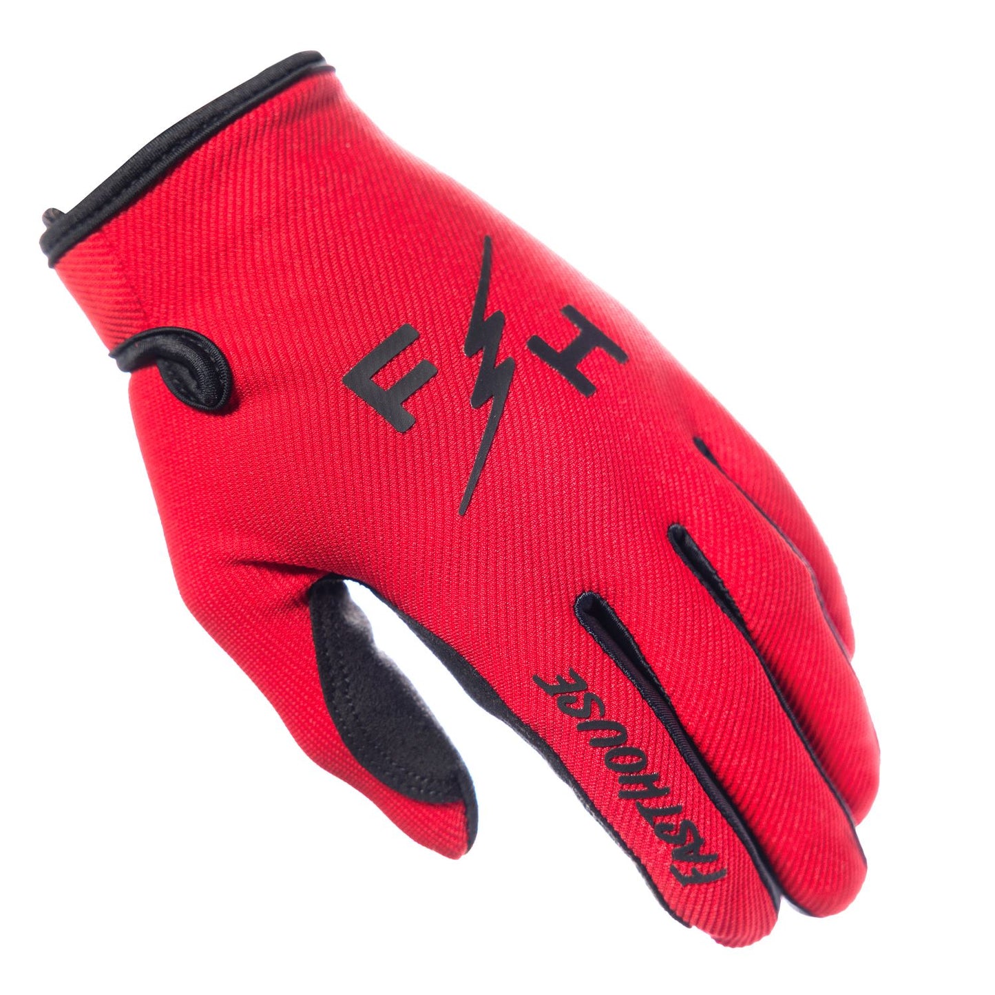 Guantes niño Fasthouse Carbon Eternal Rojo