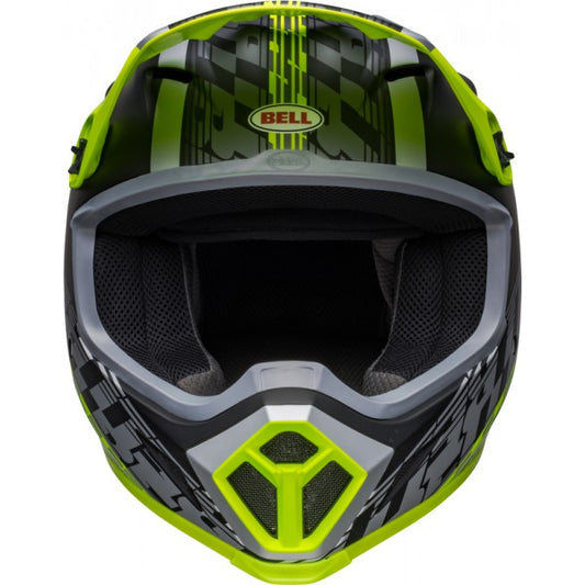 Casco Moto MX Bell Mx-9 MIPS Negro/Fluor