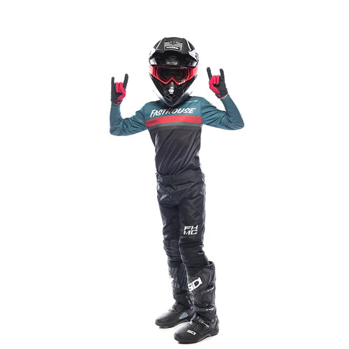 Pack Niño Fasthouse Carbon Force Azul