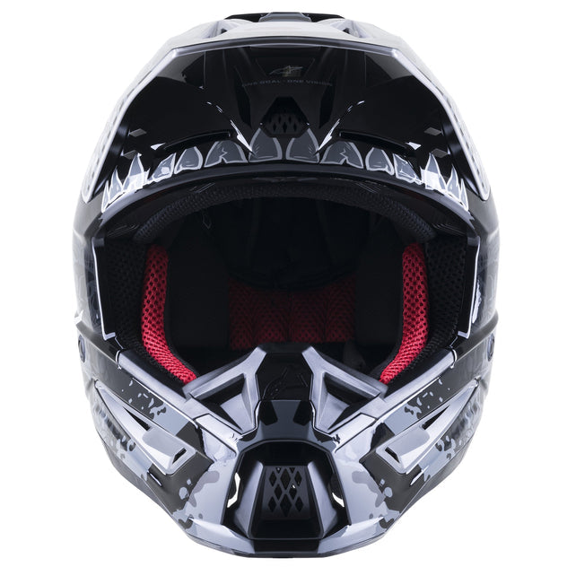 Casco SM5 Solar Flare Negro/ Gris/ Dorado