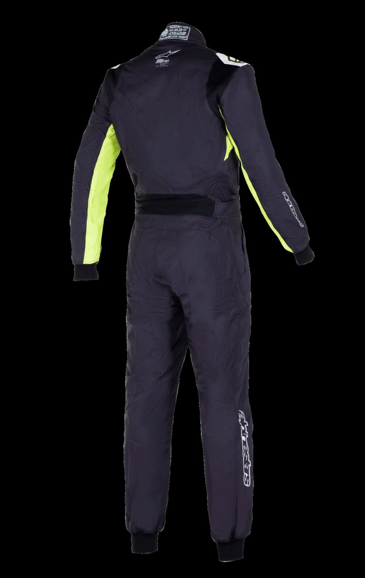 Buzo Karting Alpinestars Kmx-9 V3 Graphic 3 Negro/Amarillo