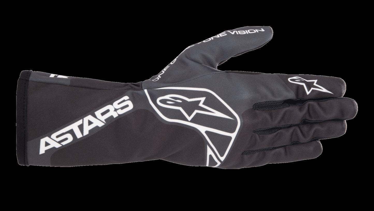 Guantes Kart Niño Alpinestars Race V2 One Vision Negro/Gris