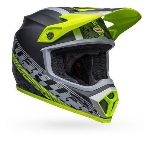Bell Casco Moto MX Bell Mx-9 MIPS Negro/Fluor
