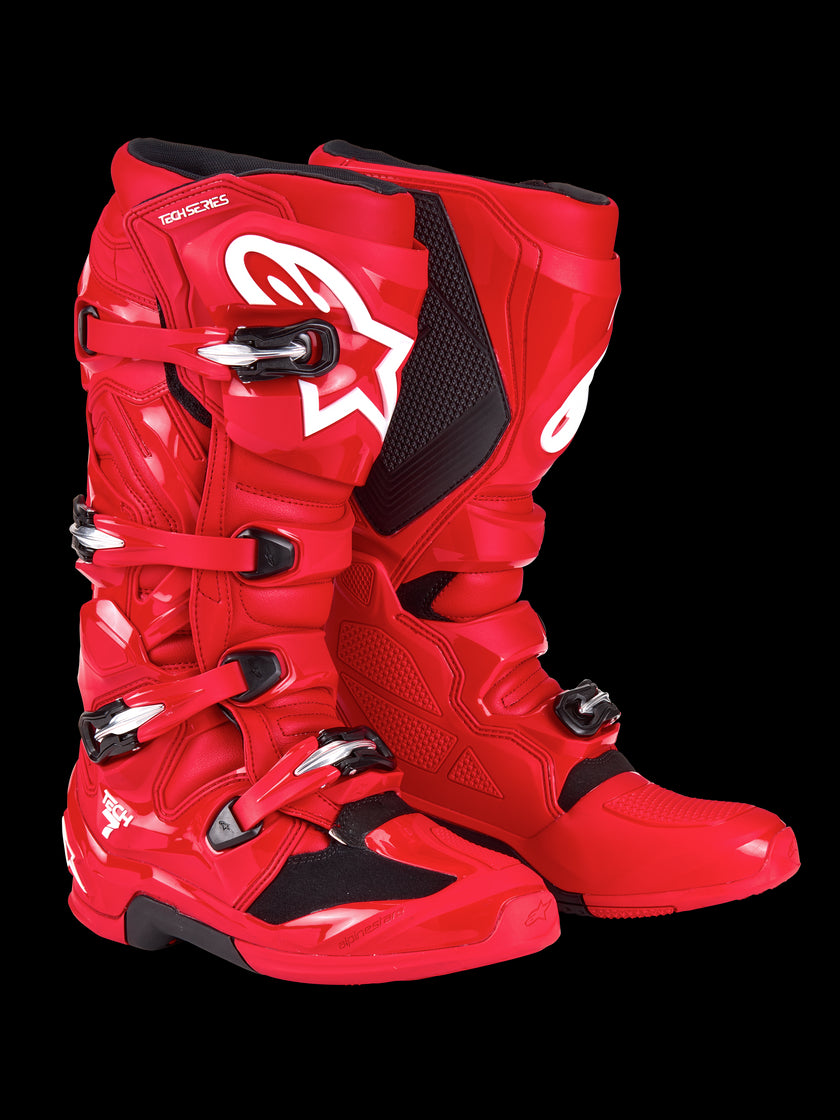 Botas Tech 7 Rojo Brillante