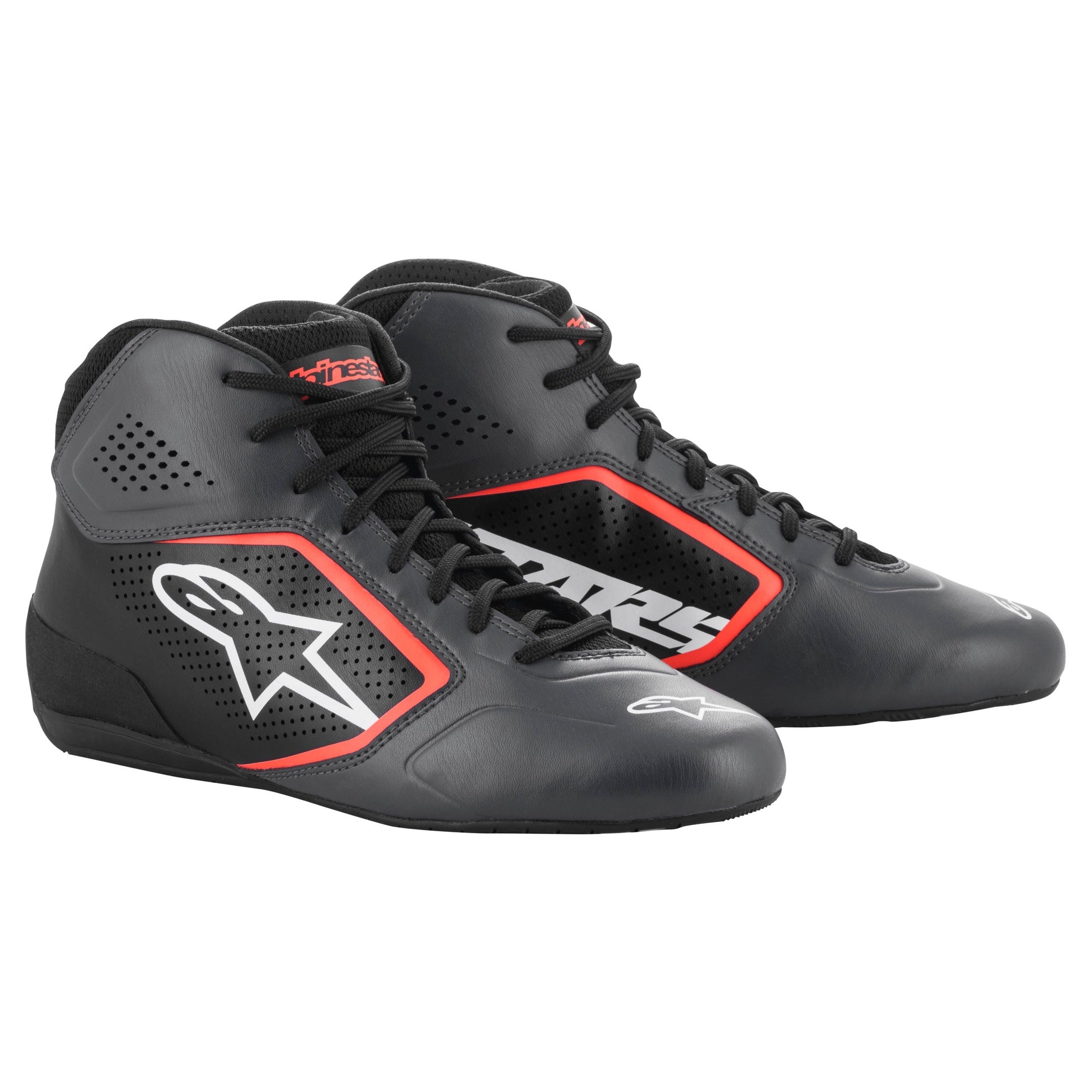Zapatillas Kart Alpinestars Tech-1K Start Gris/Negro/Naranja