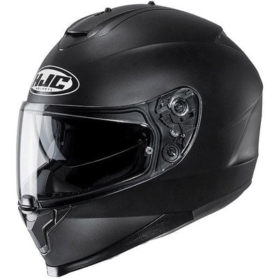 Casco HJC C70N Monocolor Negro Matte - Vista principal | Proshop Chile