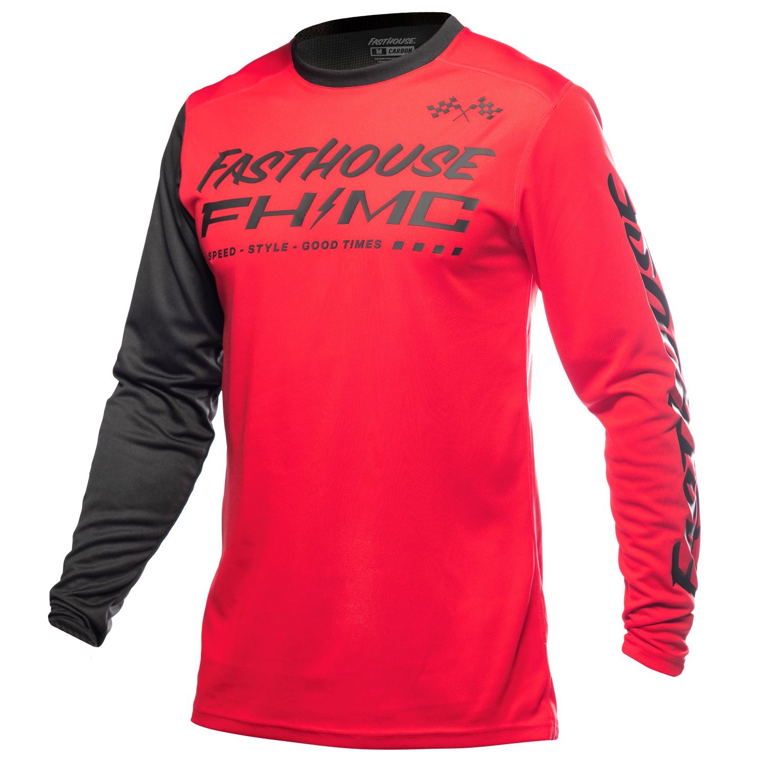 Jersey Fasthouse Carbon Method Rojo/Negro
