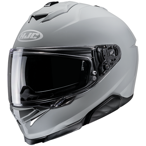 Casco HJC i71 Monocolor Negro Matte - Vista lateral | Proshop Chile