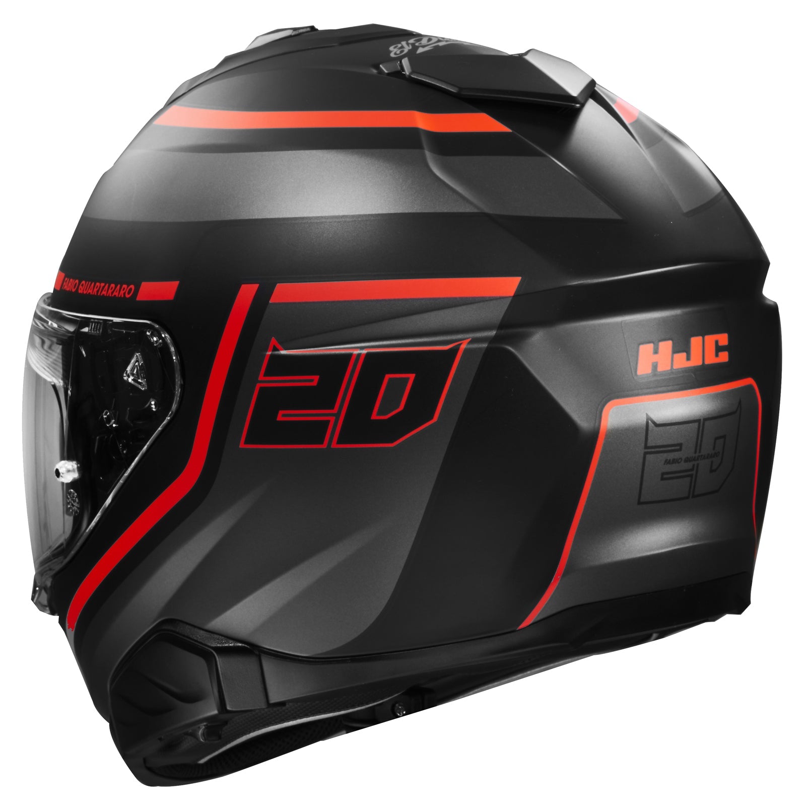 Casco HJC i71 FQ20 Fabio Quartararo - Vista lateral | Proshop Chile