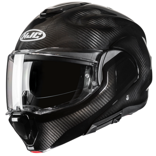 Casco HJC F100 Carbon Negro - Vista principal | Proshop Chile