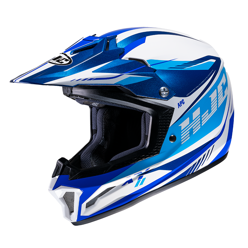 Casco HJC CL-XY II Drift - Niños/Juvenil- MC1SF Negro/Gris/Rojo - Vista lateral | Proshop Chile