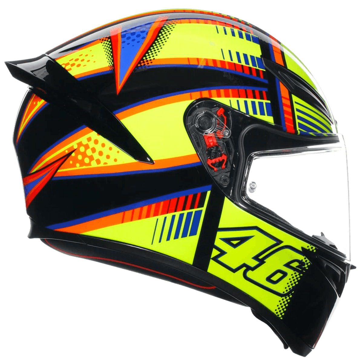 Casco AGV K1 S (2023) VR Soleluna 2015 - Vista lateral | Proshop Chile