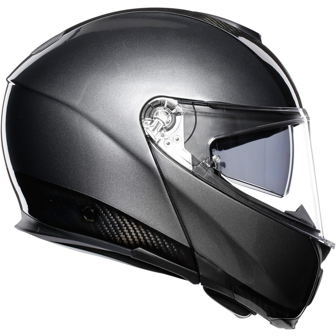 Casco AGV SportModular Carbono/Gris - Vista principal | Proshop Chile