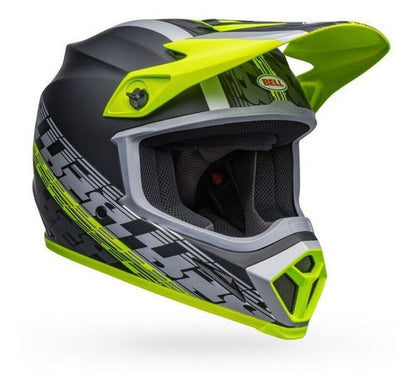 Casco Moto MX Bell Mx-9 MIPS Negro/Fluor