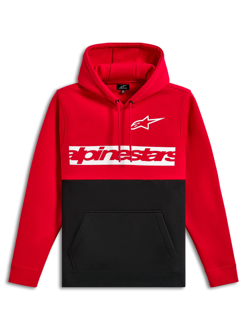 Polerón Alpinestars Parallel Rojo/Negro