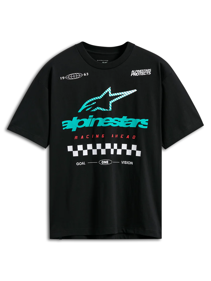 Polera Alpinestars Aplomb Oversized SS CSF Negro