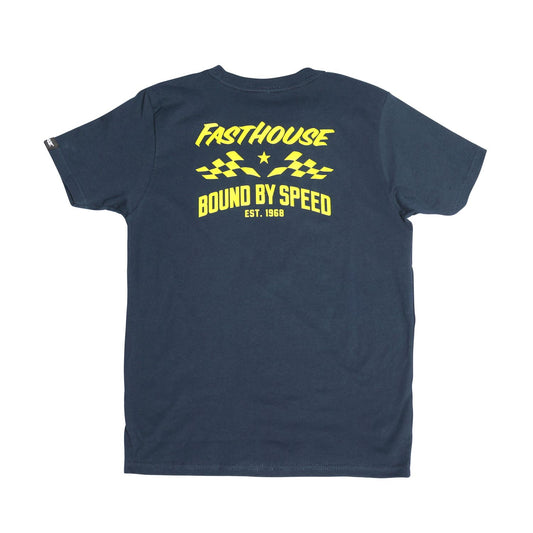 Polera niño Fasthouse Bound Azul