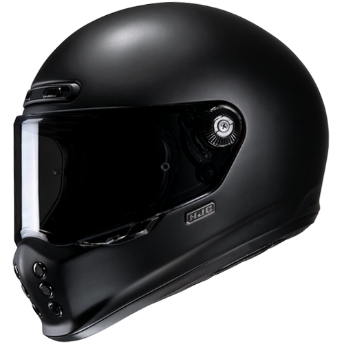 Casco HJC V10 Solid Negro Matte - Vista principal | Proshop Chile