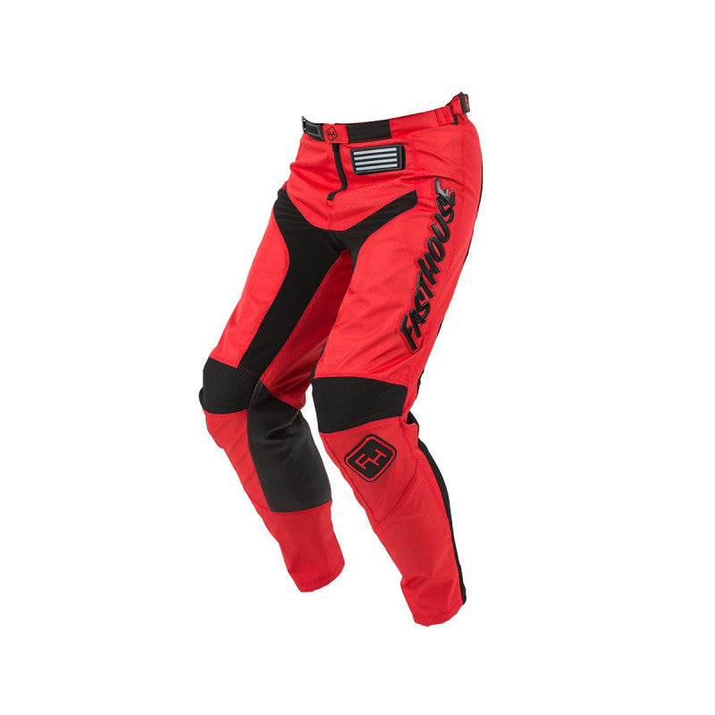 Pantalón Fasthouse Grindhouse Rojo/Negro