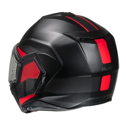Casco HJC i100 Beis MC1SF Negro/Rojo - Vista principal | Proshop Chile