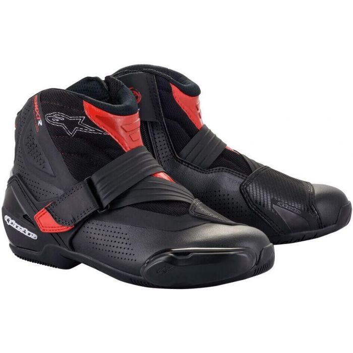 Botas Moto Calle Alpinestars SMX-1R V2 Vented Negro/Rojo