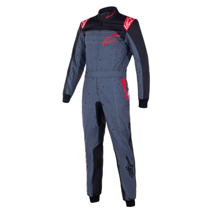 Buzo Karting Alpinestars Kmx-9 V3 Graphic 6 Gris/Negro/Rojo