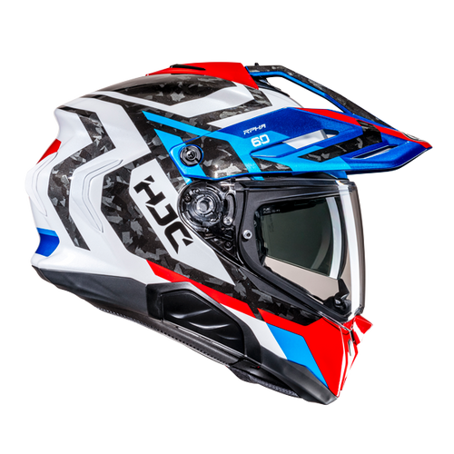 Casco HJC RPHA 60 Dakar MC21 Blanco/Azul/Rojo - Vista principal | Proshop Chile