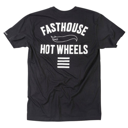 Polera Fasthouse Major Hot Wheels Negro