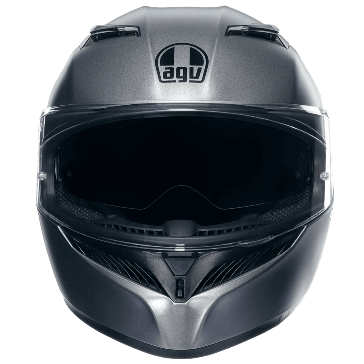 Casco AGV K3 (2023) Rodio Grey Gris Oscuro - Vista interior | Proshop Chile