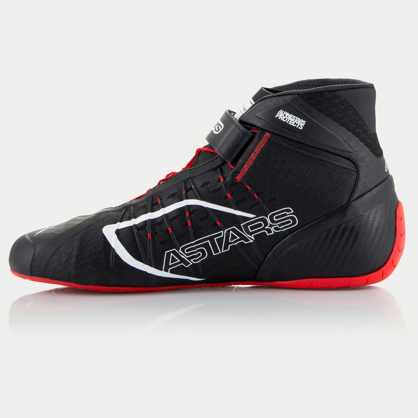Zapatillas Kart Alpinestars Tech-1KX V3 Negro/Blanco/Rojo - Homologado CIK-FIA