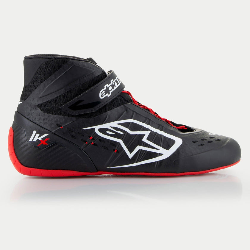Zapatillas Kart Alpinestars Tech-1KX V3 Negro/Blanco/Rojo - Homologado CIK-FIA para karting - vista 2
