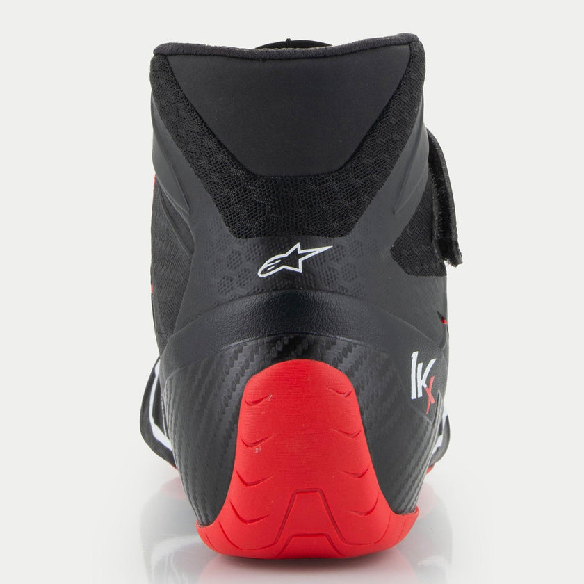 Zapatillas Kart Alpinestars Tech-1KX V3 Negro/Blanco/Rojo - Homologado CIK-FIA