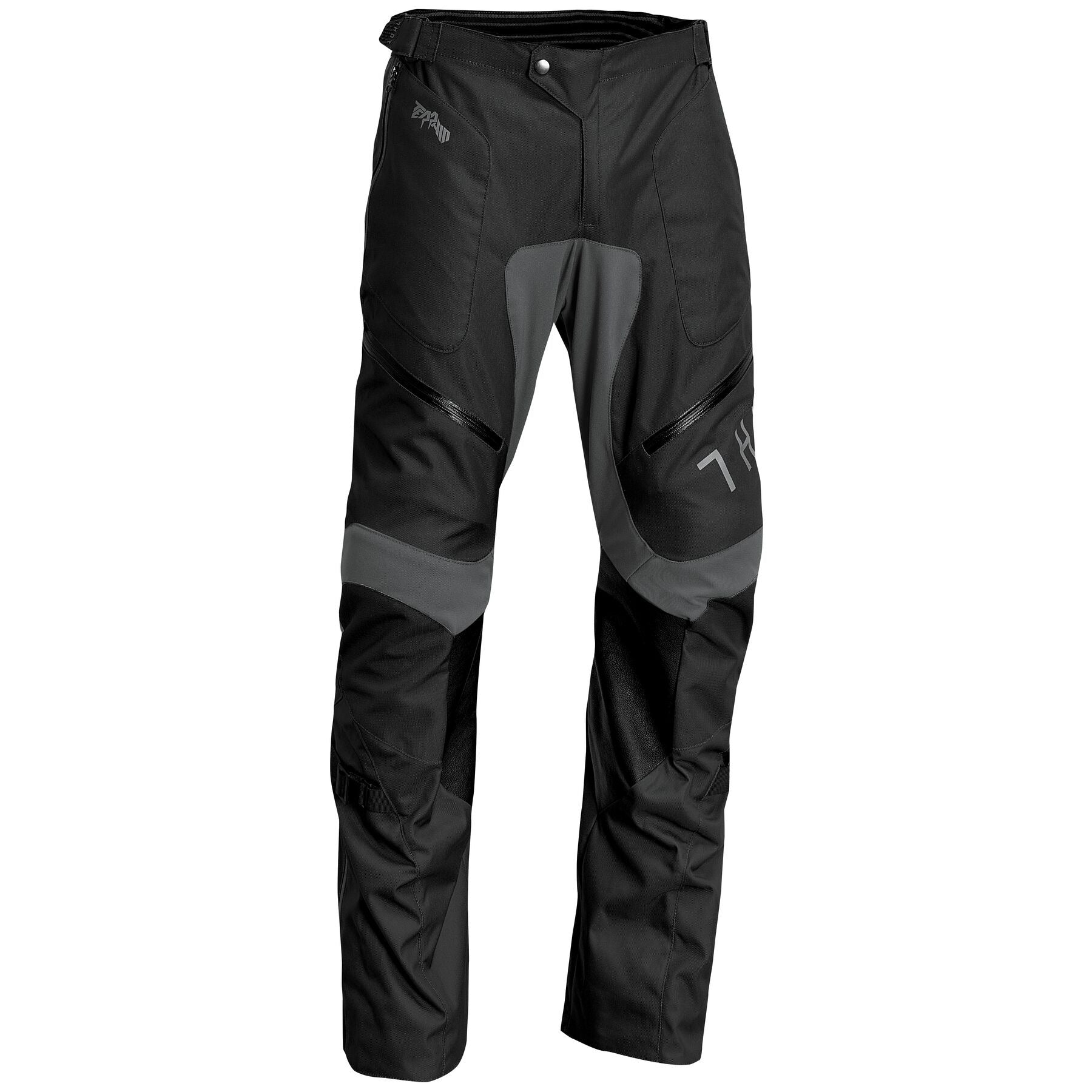 Pantalón Moto Calle Thor Terrain Pant In Verde Militar/Gris Oscuro