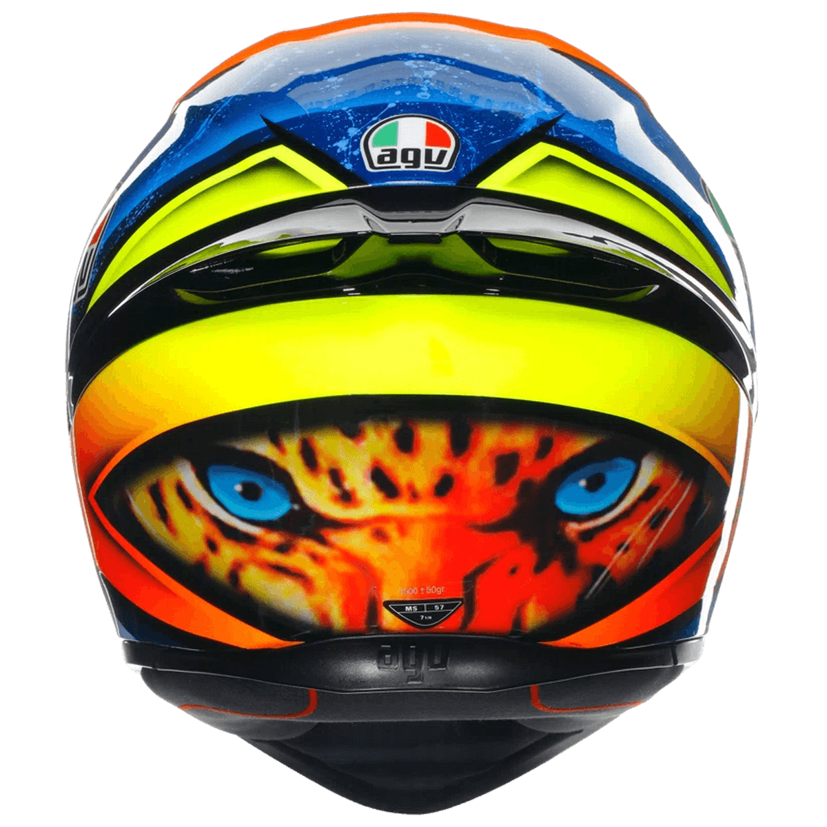 Casco AGV K1 S (2023) Izan - Vista interior | Proshop Chile