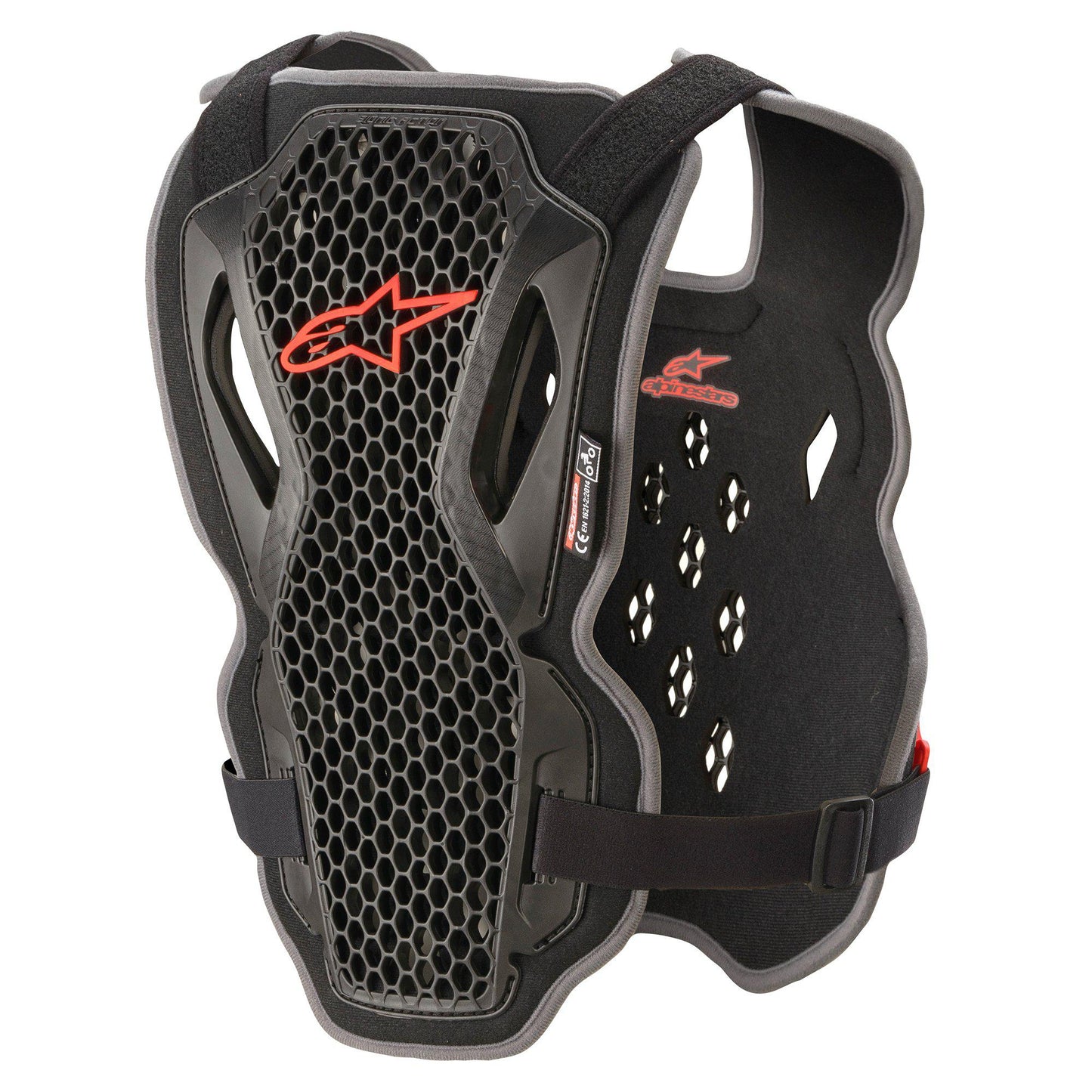 Bionic Action Chest Protector Negro/ Rojo