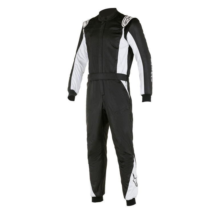 Buzo Auto Alpinestars Atom FIA Negro/Blanco