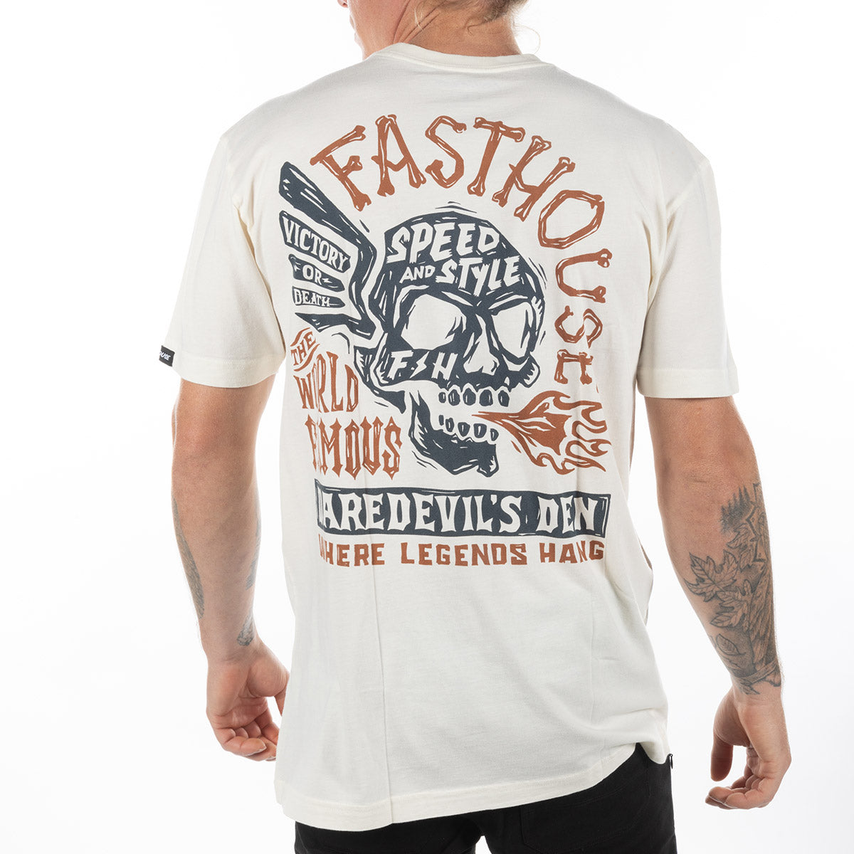 Polera Fasthouse Jekyll Blanco