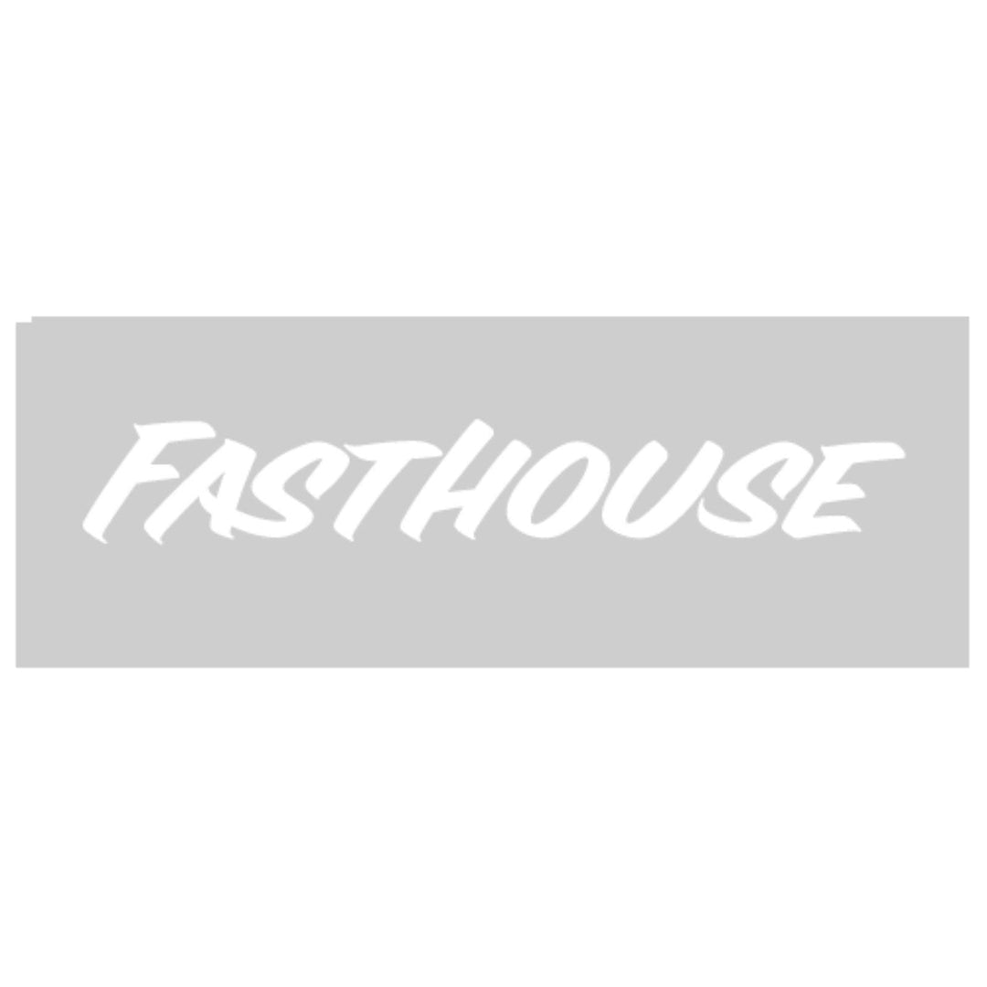 Sticker Adhesivo Fasthouse de Vinilo Blanco