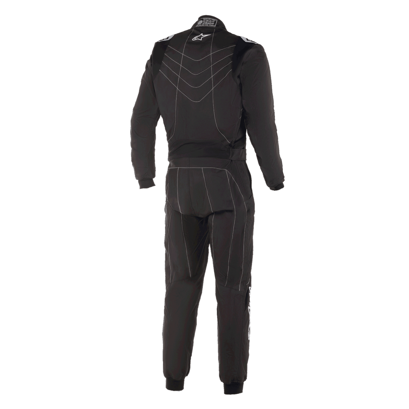 Buzo Karting Alpinestars Kmx-9 V3 Negro/Blanco - vista 2