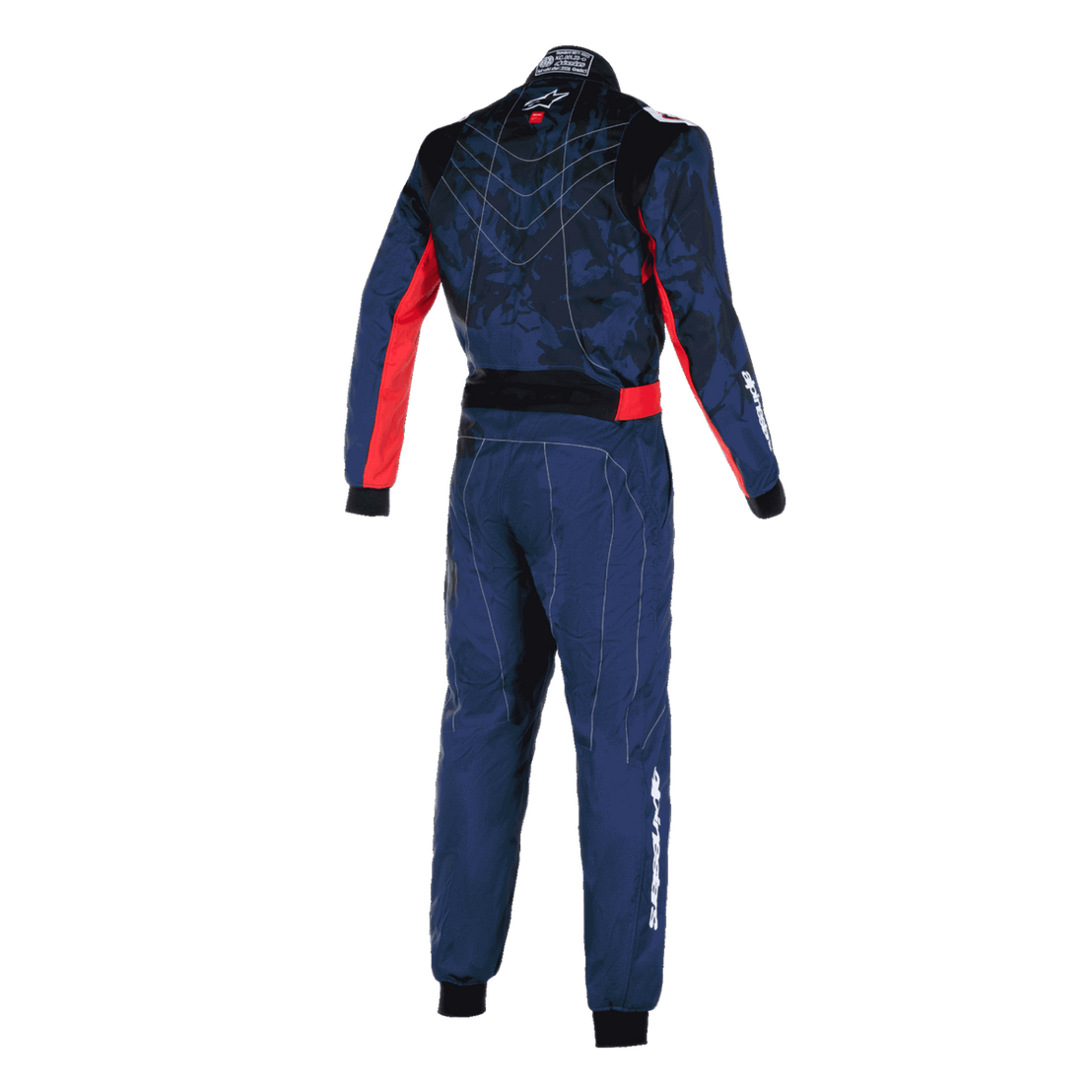 Buzo Karting Alpinestars Kmx-9 V3 Graphic 5 Azul/Rojo - vista 2