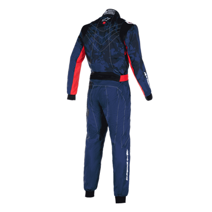 Buzo Karting Alpinestars Kmx-9 V3 Graphic 5 Azul/Rojo