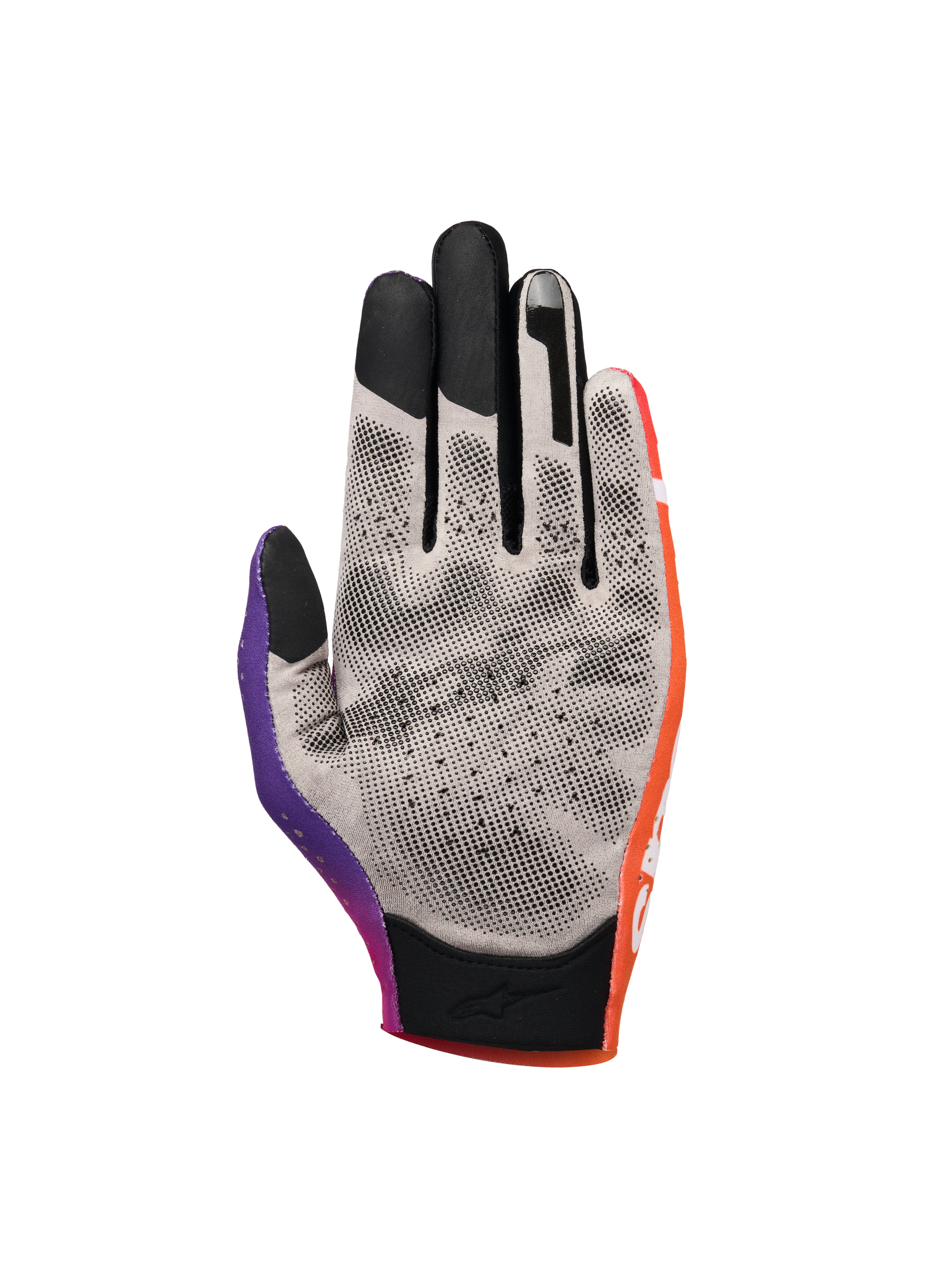 Guantes Sim Racing Alpinestars Graphic 2 Naranja/Morado para automovilismo - vista 2