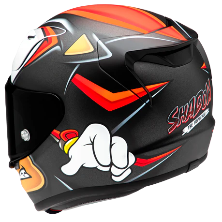 Casco HJC RPHA 12 - Shadow The Hedgehog - Vista posterior | Proshop Chile
